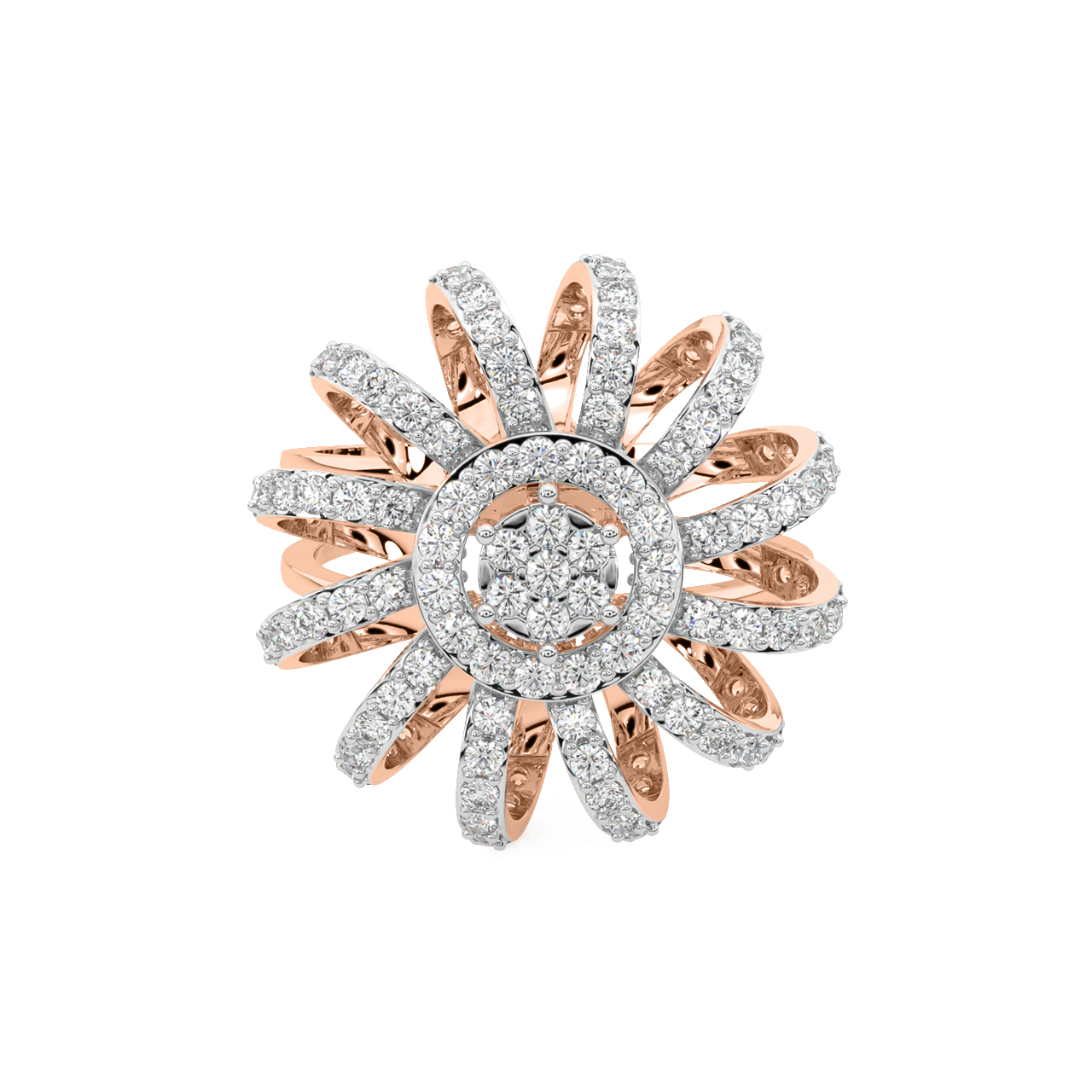 Lily Round Diamond Engagement Ring